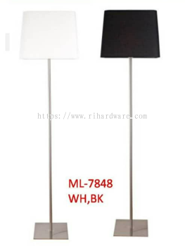 STAND LAMP (Using E27 Bulb) - 7848/BK