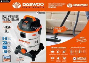 DAEWOO 30L Dust and Water Vacuum Cleaner DAVCW90-30L