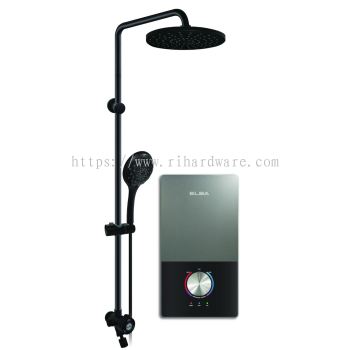 ELBA Inverter DC Pump Water Heater with Rain Shower - EWHR T4578DC(GR)