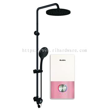 ELBA Inverter DC Pump Water Heater with Rain Shower - EWHR T4578DC(WH)
