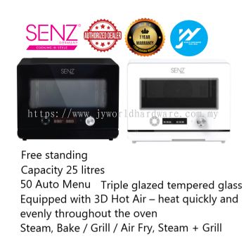 Authorize Dealer SENZ SZ-SOV2520 All-in-One Combi Oven / 25L / 2500W (SZ-SOV2520-B/SZ-SOV2520-W)