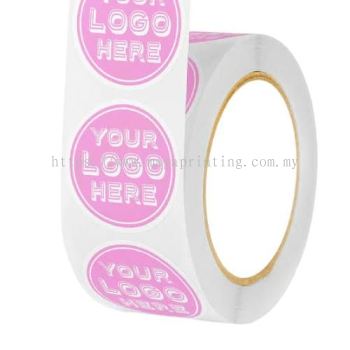 PVC White Sticker