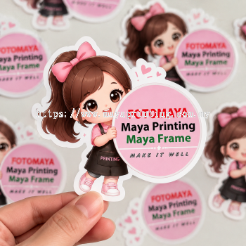 Sticker Die Cut & Cover