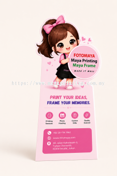 Foamboard with Diecut