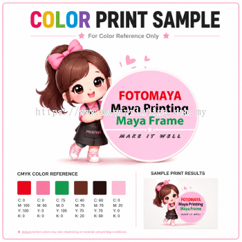 Color Print Sample