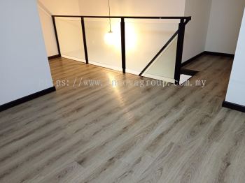 Customize Mezzanine Floor with Vinyl Flooring