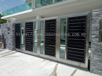 Stainless Steel Main Gate A007