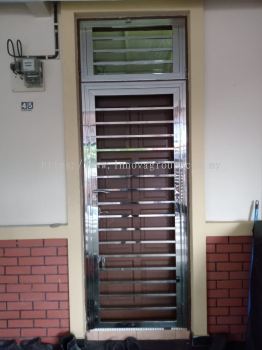 Stainless Steel Single Swing Door 002