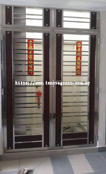 Stainless Steel Double Swing Door 010