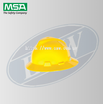 STD V-GARD NON-SLOTTED HAT YELLOW C/W ST