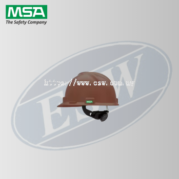 HELMET SHELL, CAP, V-GARD, BROWN