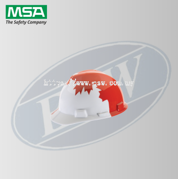 CAP, V-GARD, FAS-TRAC, WH/RED MAPLE LEAF
