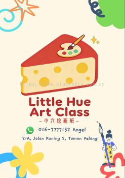 Recommended Children Art Class in JB | Little Hue Art Class | Taman Pelangi Johor Bahru [4-12 years old]