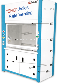 Corrosives Safety Fume Hood