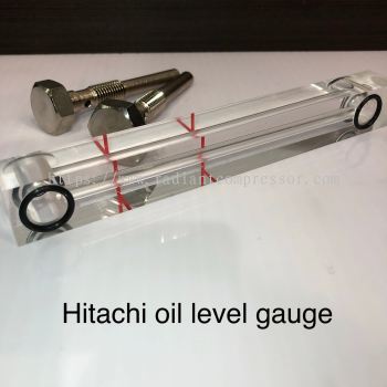 Hitachi oil level gauge