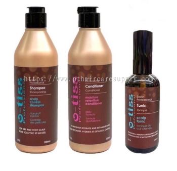 OTISS Anti Dandruff Set -For Dandruff or Itchy Scalp (Shampoo, Condition and Tonic)*Trial Set