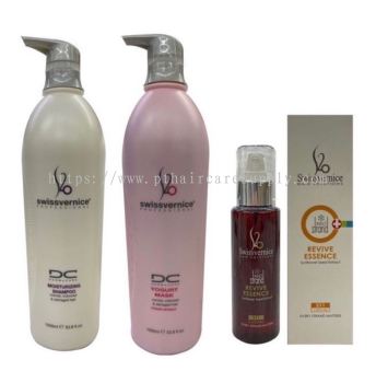 Swissvernice S2o Shampoo+Yogurt Mask+Revive Essence 