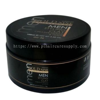 Gold Nine Men Styling Clay 100ml