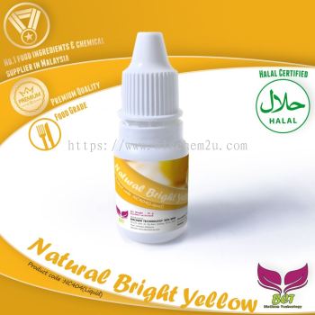 Natural Colouring Liquid (Bright Yellow)