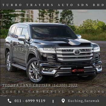 Toyota Land Cruiser LC300 Black