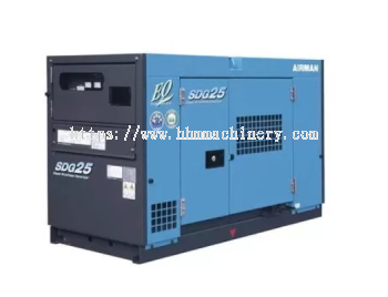 Airman 25 KVA Generator 3 Phase 4 Wire-SDG25