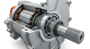 Electric Drive Shaft Bearing Repair