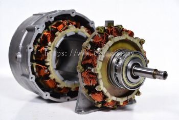 Electric Motor Rewinding with Bearing Service