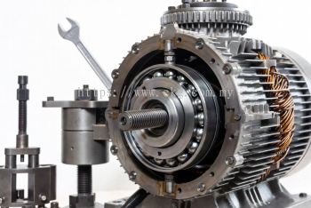Industrial Electric Motor Bearing Repair 