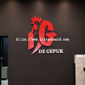 3D Acrylic Logo Signage Klang Selangor Malaysia