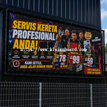 Outdoor Banner Signage Klang Selangor Malaysia