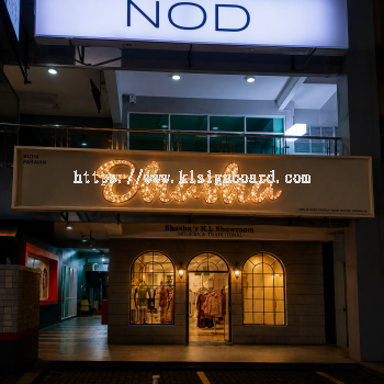 LED 3D Box Up Lettering Signage