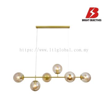 BO Pendant Lamp | 15080-6P-GD