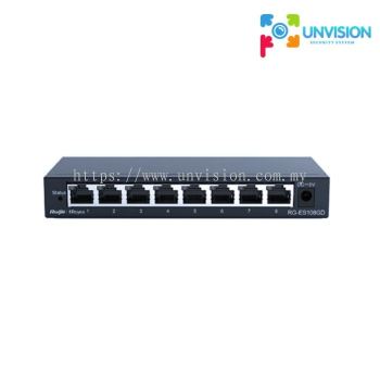 RUIJIE RG-ES108GD 8-port 10/100/1000Mbps Unmanaged Switch