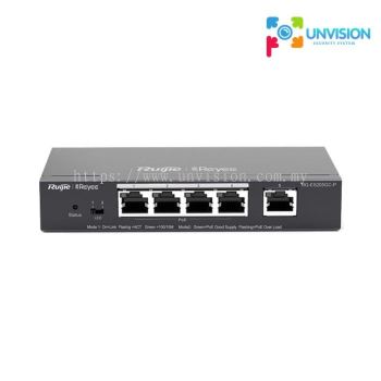 RUIJIE RG-ES205GC-P 5-Port Gigabit Smart Cloud Mananged PoE Switch 10/100/1000Mbps