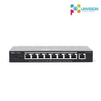 RUIJIE RG-ES209GC-P  9-Port Gigabit Smart Cloud Mananged PoE Switch 10/100/1000Mbps