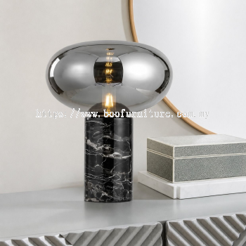 Obsidian Table Lamp