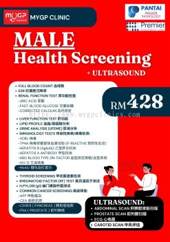 MALE Health Screening + ULTRASOUND