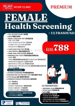 Premium Female Health Screening + Ultrasound