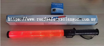 54cm Rechargeable Red LED Traffic Baton - Selangor | Kepong | Nilai | Senawang | Port Dickson