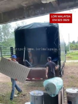 BUANG BARANG TERPAKAI TONGKANG PECHAH