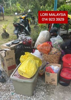 LORI ANGKAT BARANG BALIK PULAU