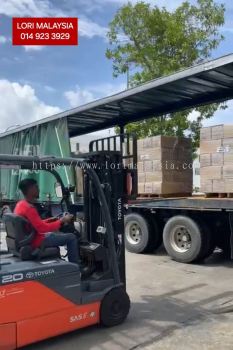 40FT LORRY TRAILER RENTAL BATU UBAN KE SINGAPORE