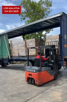 40FT LORRY TRAILER RENTAL BEMBAN KE SINGAPORE