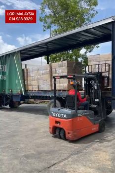 40FT LORRY TRAILER RENTAL BENUT KE SINGAPORE