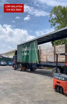 40FT LORRY TRAILER RENTAL BERANANG KE SINGAPORE