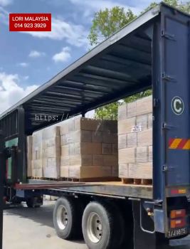 40FT LORRY TRAILER RENTAL BESERI KE SINGAPORE