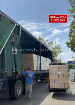 40FT LORRY TRAILER RENTAL BUKIT KATIL KE SINGAPORE
