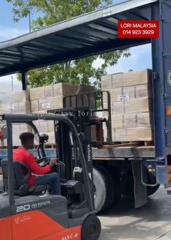 40FT LORRY TRAILER RENTAL BUKIT MINYAK KE SINGAPORE