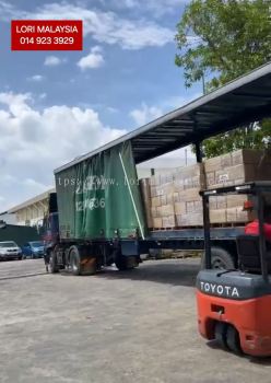 40FT LORRY TRAILER RENTAL DAMANSARA KE SINGAPORE