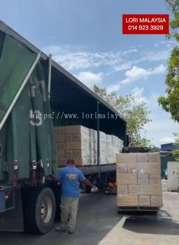 40FT LORRY TRAILER RENTAL JANDA BAIK KE SINGAPORE